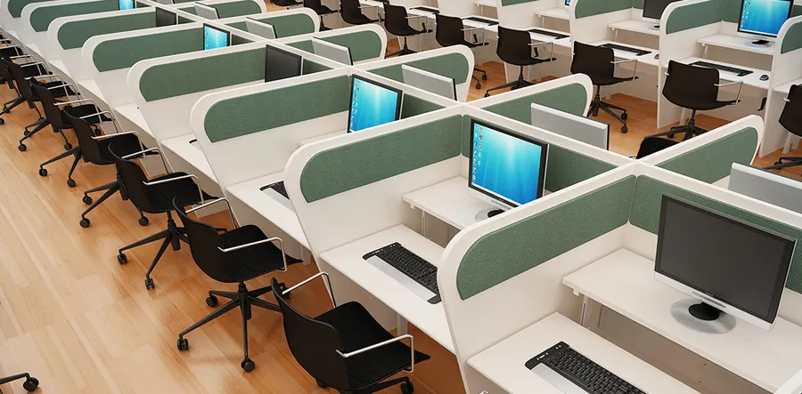 Baias para call center